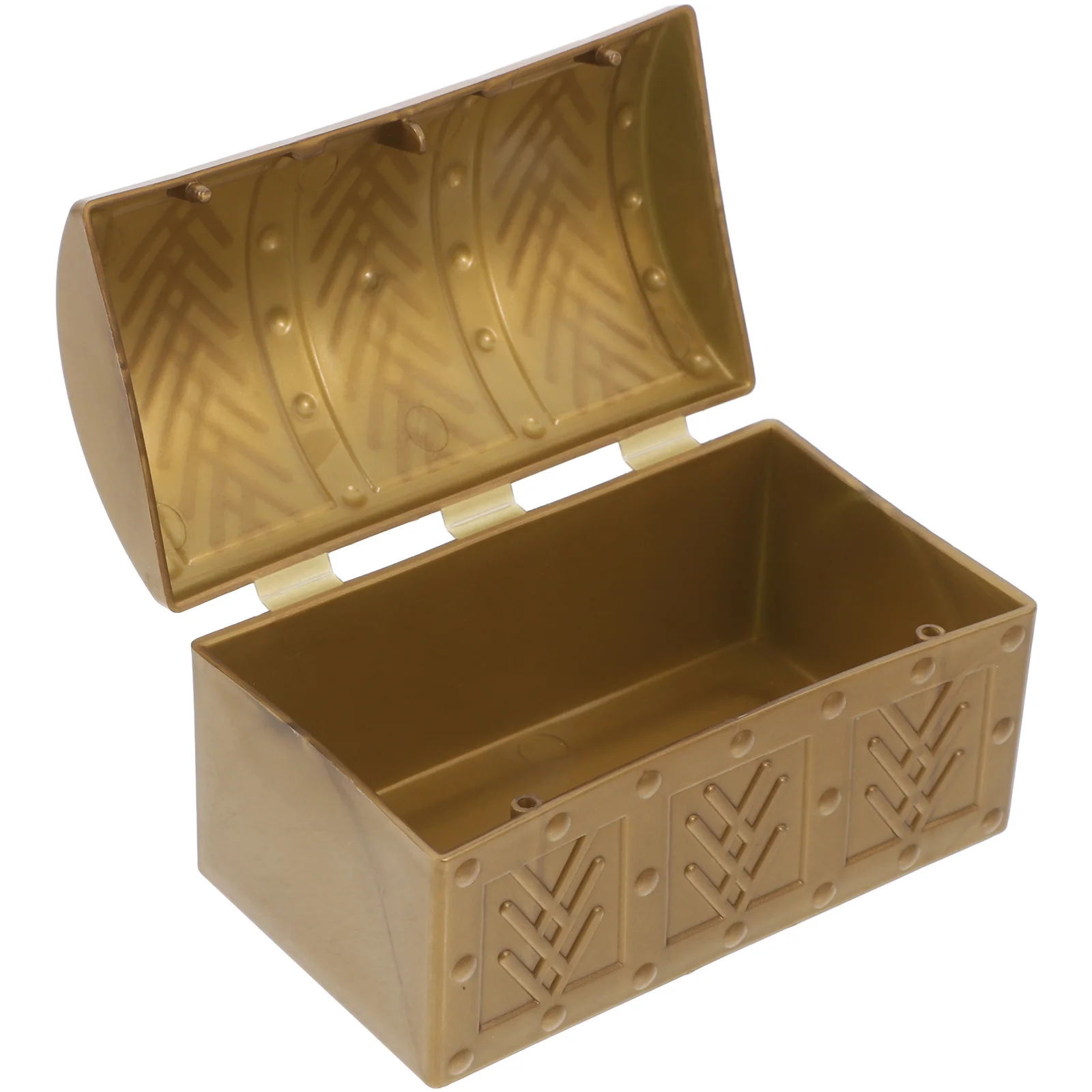 

Small Treasure Chest for Children's Party Favors Adventure Themed Plastic Box for Jewelry Coins Classroom Prizes Pretend Play