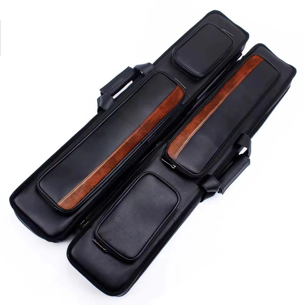 

9-Hole Snooker & Billiard Cue Case Bag For 1/2 Cue Pool Players