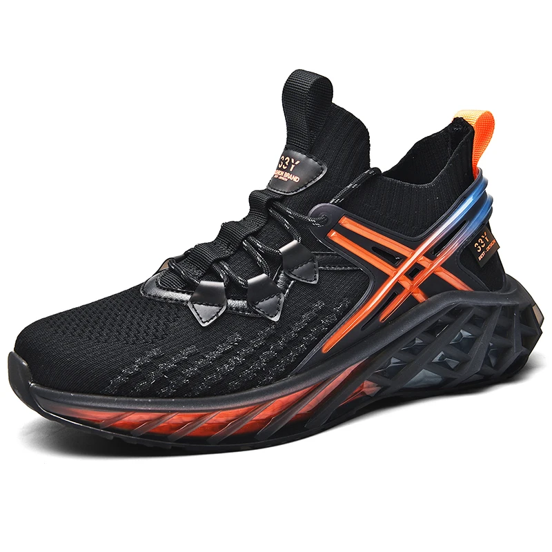 Men Sneakers Lightweight Running Shoes Male Non-Slip Soft Cushioning Athletic Training Sport Footwear Tenis Masculino Zapatillas