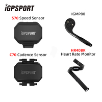 IGPSPORT IGS Speed Sensor Cadence Sensor HR40 Heart Rate Monitor  SPD70 CAD70 Computer Sensor Holder Bracket Bike Accessories