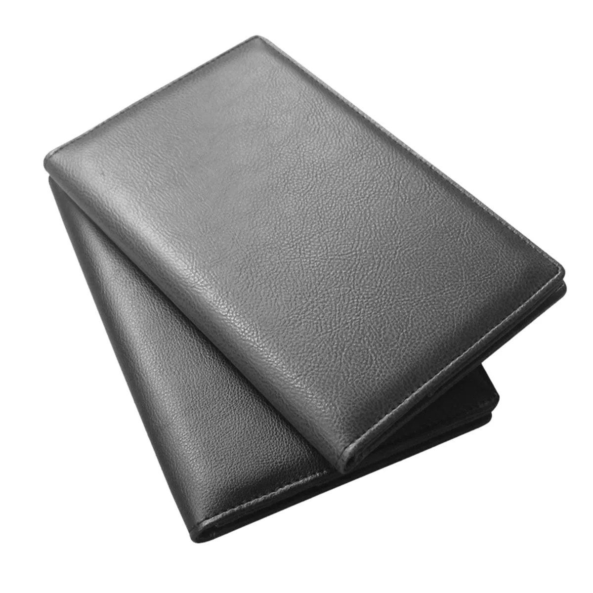 

Elegant PU Guest Check Holder for Restaurant Hotel Salon Menu Organizer with Pen Clip Server Check Card Price List Book