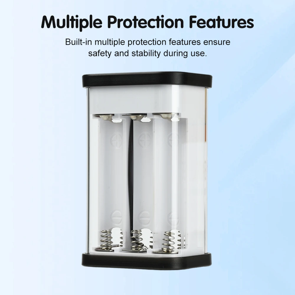 شفافة قذيفة 18650 قوة البنك حالة 22.5 واط شحن سريع LED USB + نوع-C ميناء حافظة بطاريات صندوق 6/12 خلايا تهمة قذيفة #4