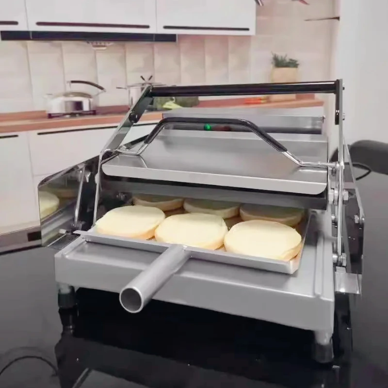 

Коммерческая машина для гамбургеров Коммерческая машина для хлеба Машина для нагревания эмбриона гамбургеров Компьютерная версия Стенд для запеченного гамбургера