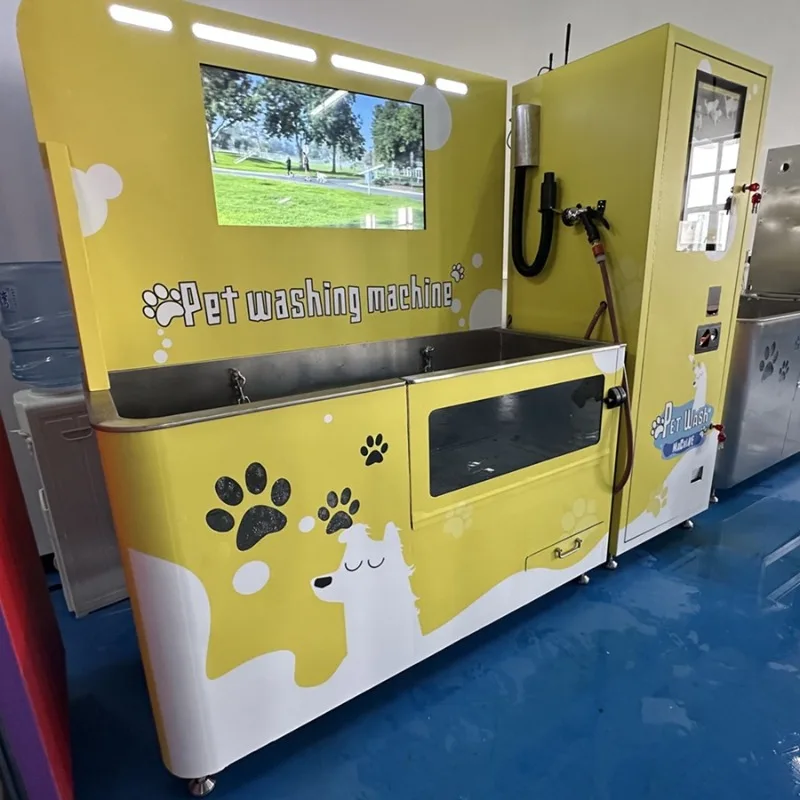 24h Self-Service Coin & Card Pet Washing & Dog Grooming Machine for Pet Parks
