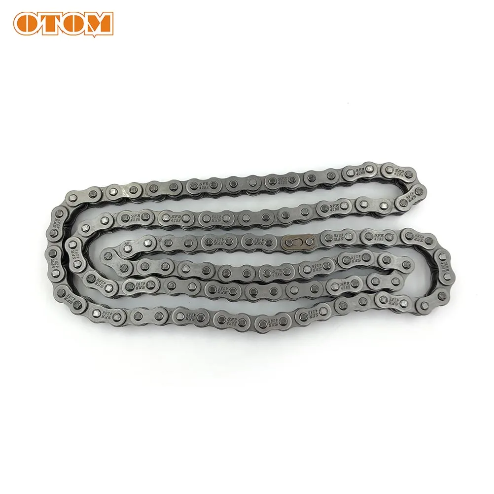 

Цепь привода OTOM 112/118/128/132/140 звеньев цепь привода мотоцикла для 428 счетчиков цепи для квадроциклов, внедорожников, мотовездеходов, мотовездеходов, аксессуары для мотокросса