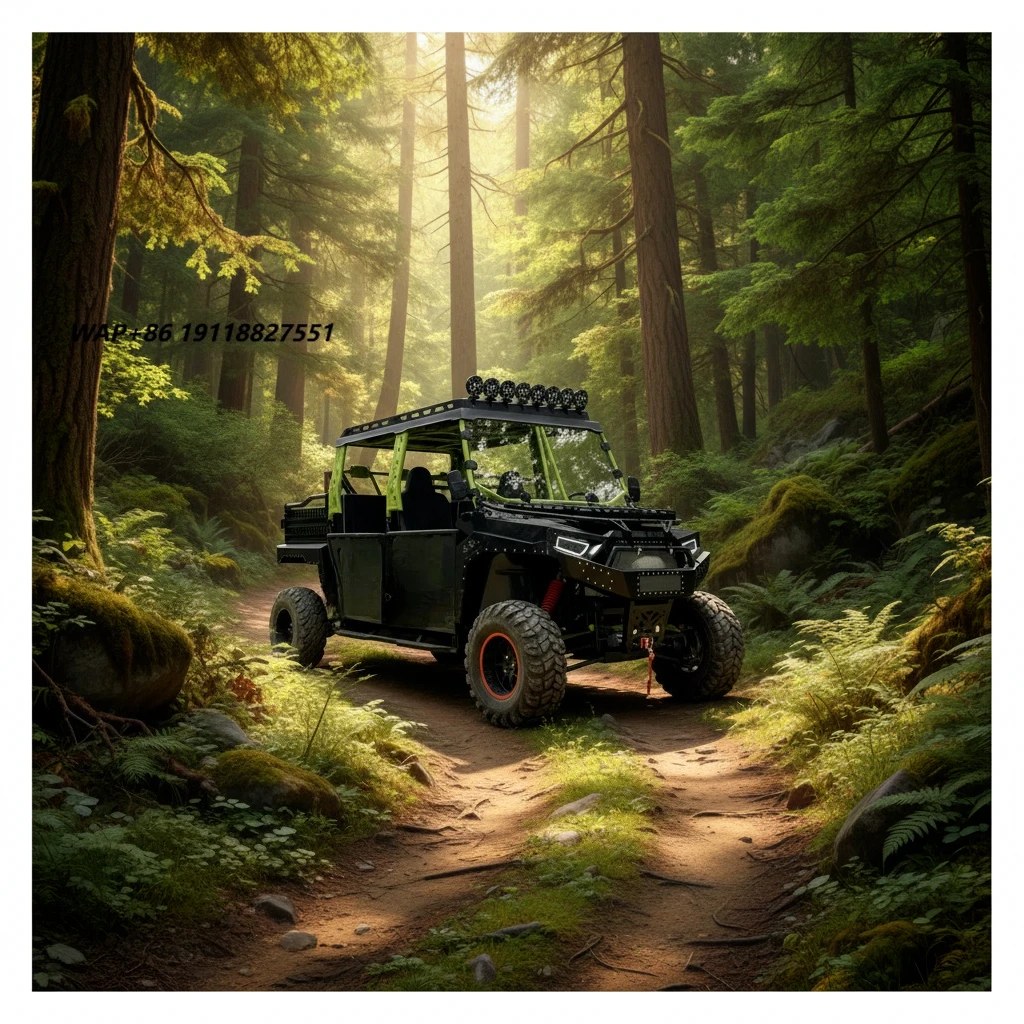 Factory Sale Automatic 4WD Gas EPA Side by Side Buggy Car 1000cc Farm UTV 4x4 Adults Off-Road 6 Seaters