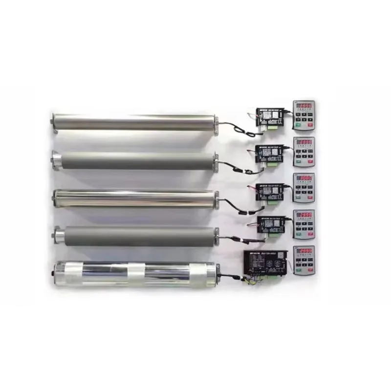 BL70 120W 70MM BLDC Барабан Электродвигатель Роликовый барабанный двигатель с пазом для ремня