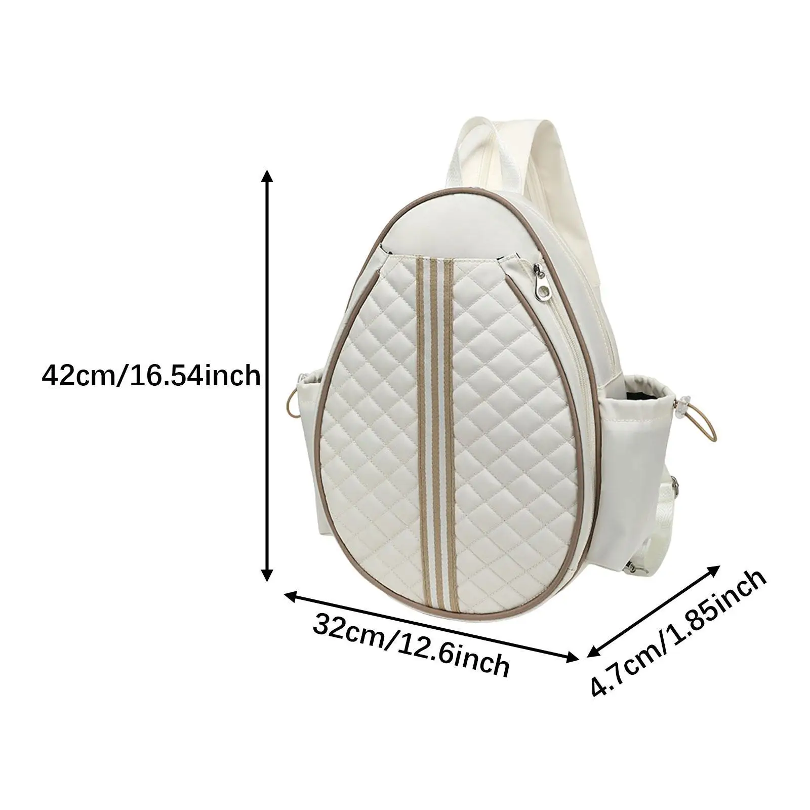 

Tennis Racket Shoulder Bag Waterproof Racket Cover Badminton Racquet Bag