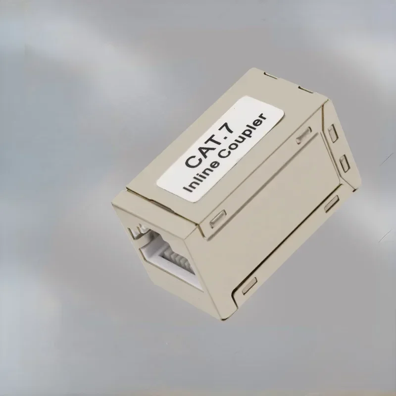 RJ45-Koppler Ethernet-Extender 10 Gbit/s, Cat7-Ethernet-Koppler Buchse auf Buchse für Cat7/Cat6/Cat5e-Kabel