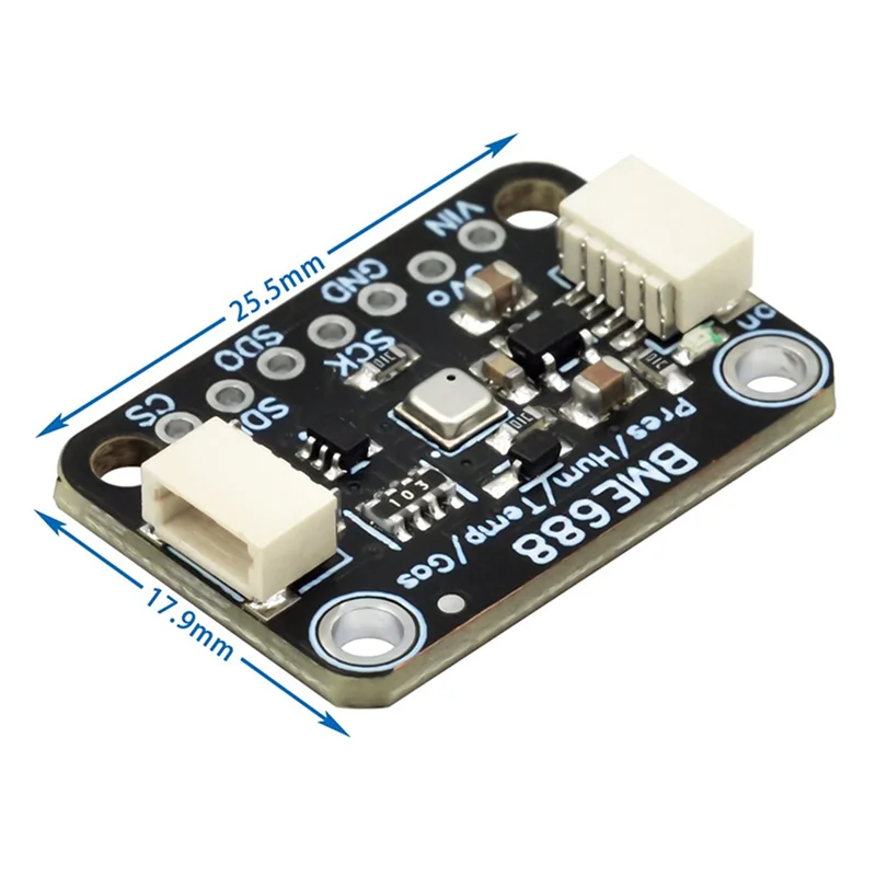 BME688 Modul Sensor Lingkungan Suhu/Kelembaban/Tekanan Udara/Gas AI Cerdas I2C Module-A74Z