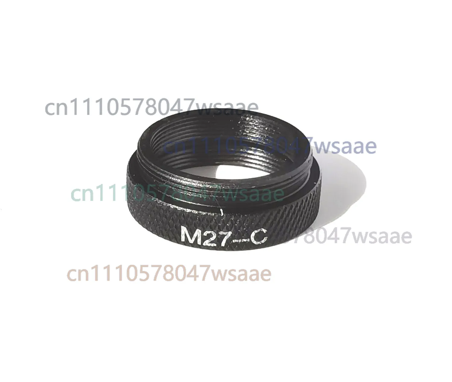 M27-C Adapter Ring M27x0.75 Male Microscope Thread to C Mount Female Lens Converter