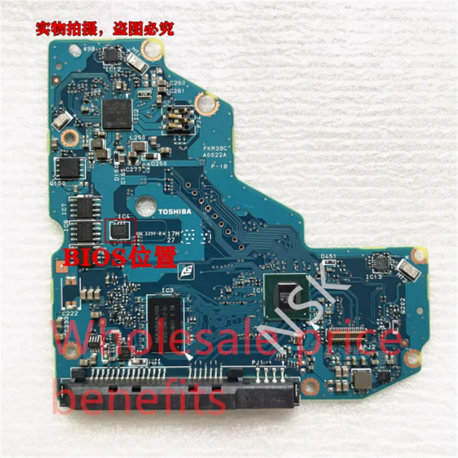 Original G0022A G0044A G0085A FOR Toshiba desktop 10TB 12TB hard drive circuit board number PCB board 20F0 FKR39C  R-77 SATA 3.5