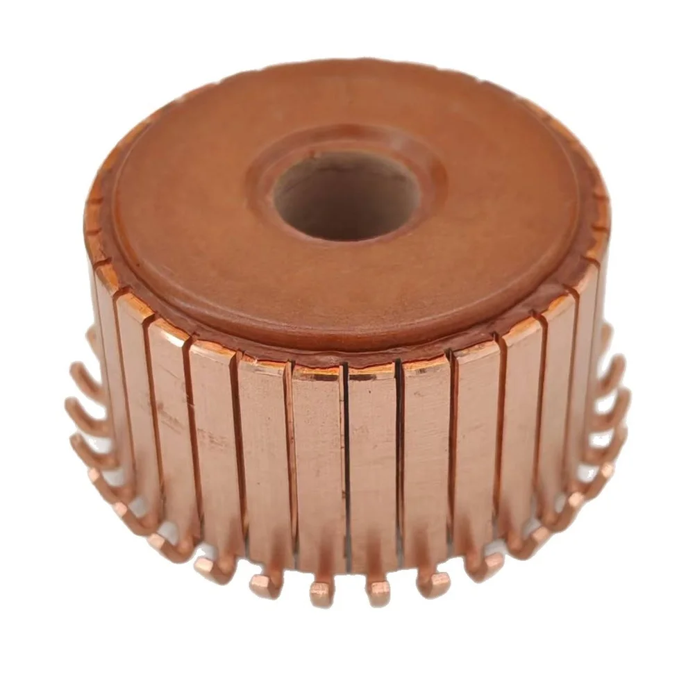 Commutator Component for Angle Grinder Motor Maintenance with Dimensional Accuracy of 40 x 17 x 26mm and 20 Teeth
