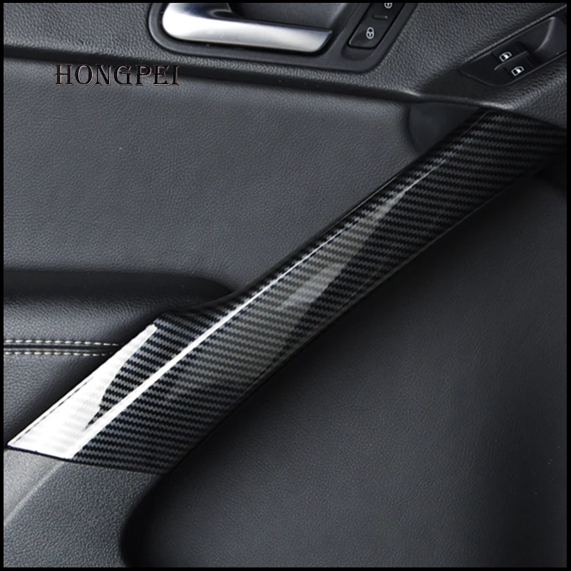 

Car Styling For VW Volkswagen Tiguan Door Handle Holder Cover Trim Strips 2010-2021 Car Styling Decoration Auto Parts Accessorie