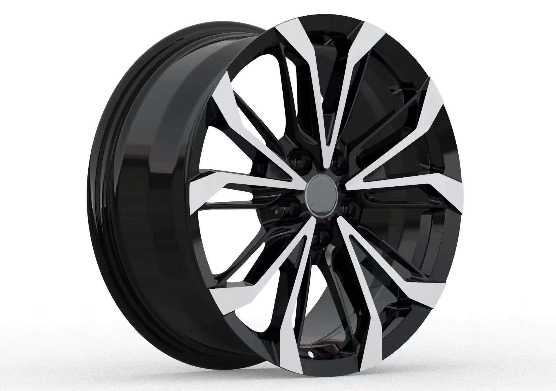 SYAC Best Selling 17-24 Inch Forged Wheels Customized PCD5*100 5*112 5*114.3 5*120 With Machined Face Passenger Car Wheel Rims