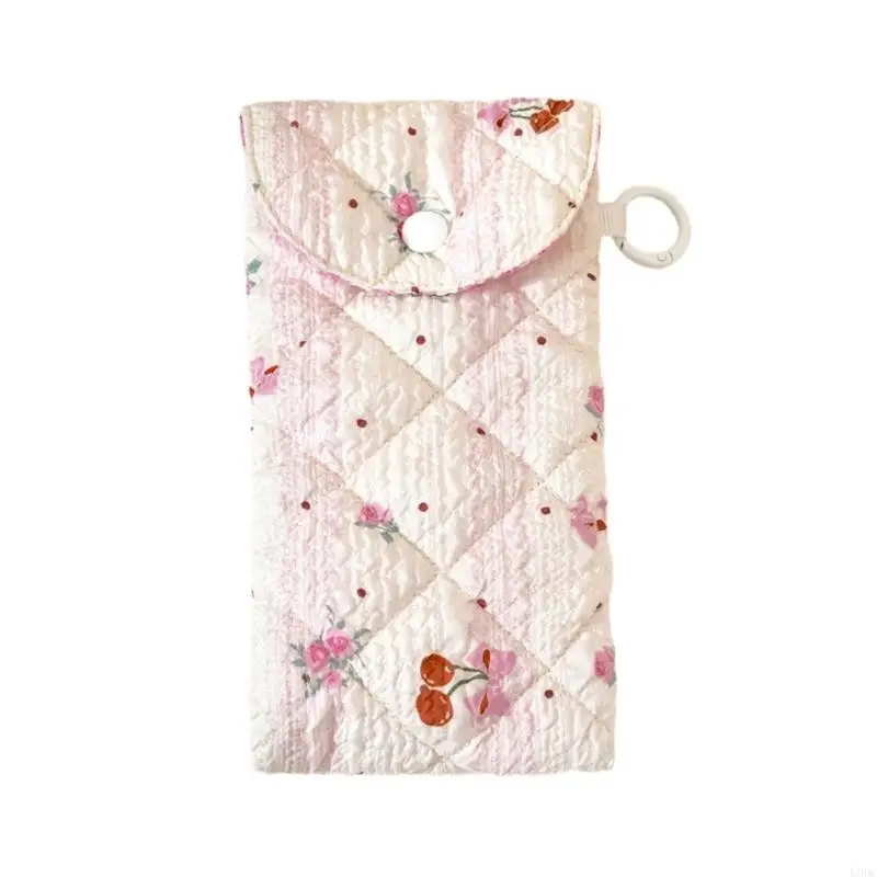 Practical Printed Glasses Bag Suitable For Storing Jewelry Cosmetics And More Y166