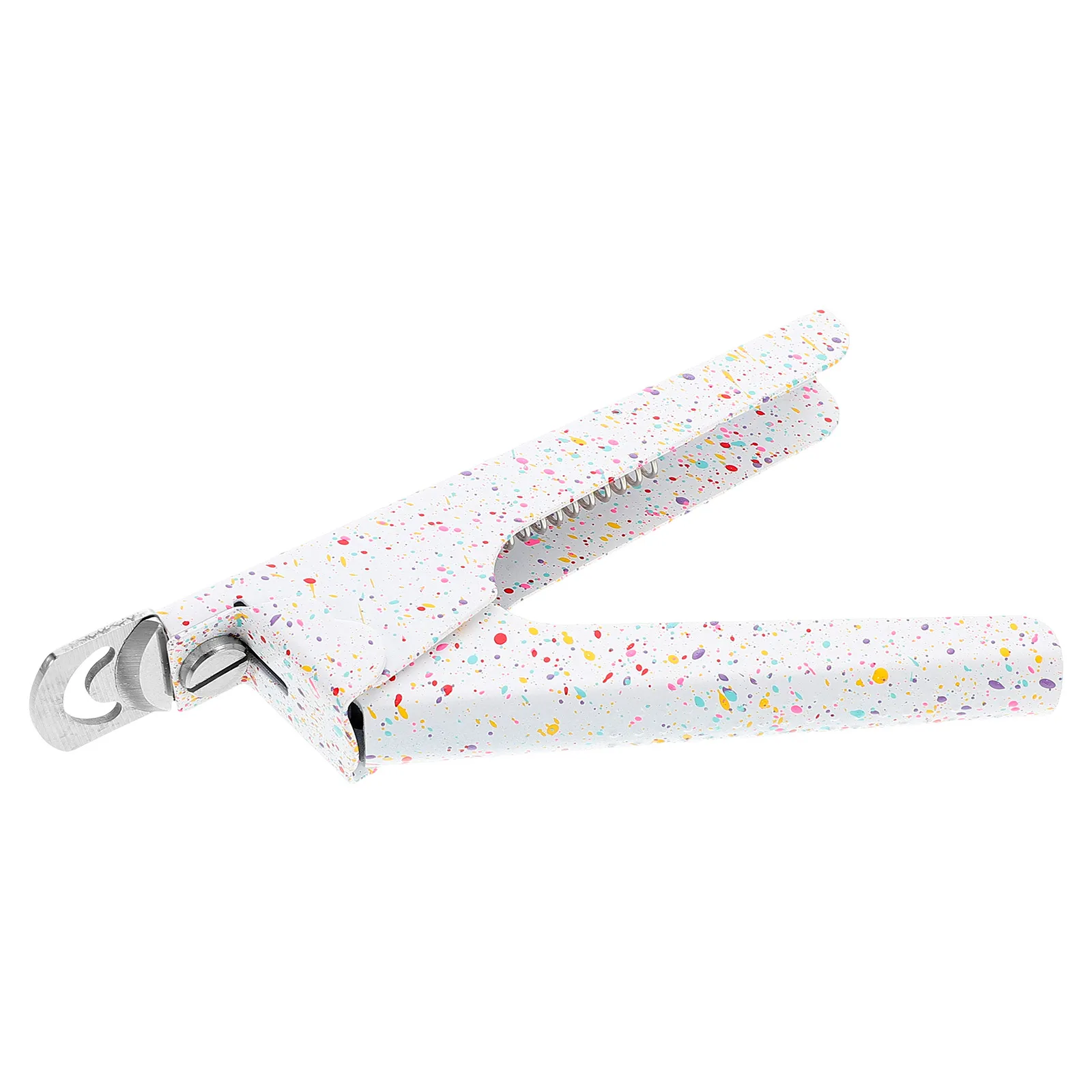 Obcinaczki do paznokci ze stali nierdzewnej z szerokim ostrzem, przenośne, duże, do sztucznych paznokci, wytrzymałe metalowe narzędzia do paznokci, DIY do domu.