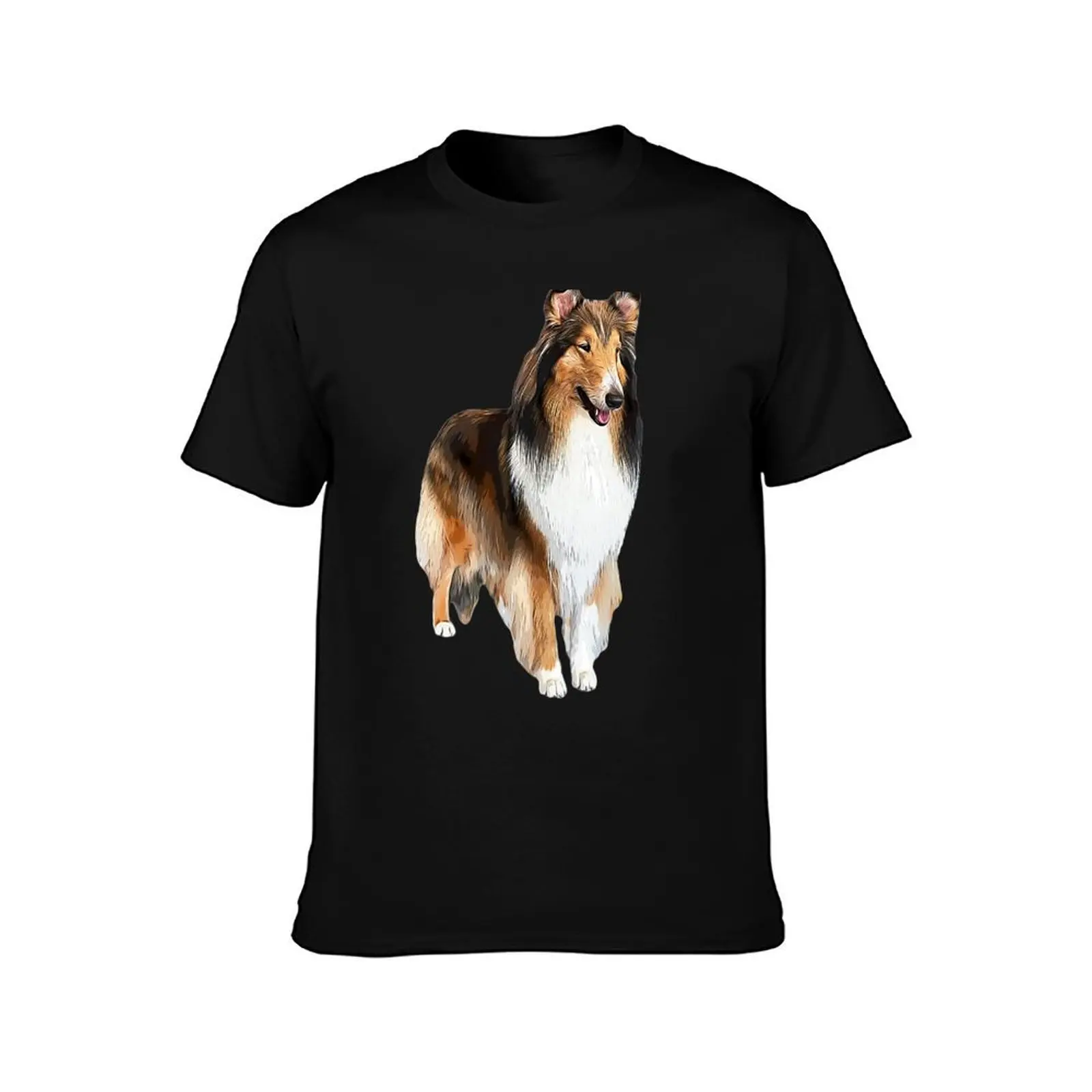 Rough Collie Stunning Look! T-Shirt Comfortable Work Wear Tee T-Shirt