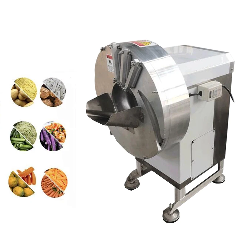 Ginger Cucumber Asparagus Carrot Processing Commercial Vegetable Cutter For Restaurant Canteen Slice Shred Vegetable Shred Machi