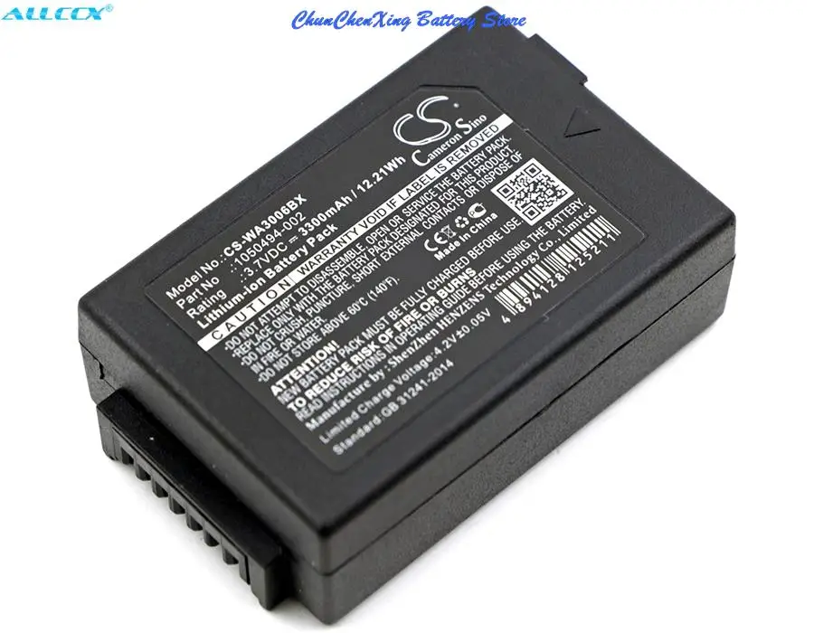 

100% новый аккумулятор емкостью 3300 мАч для Psion/TEKLOGIX 7525,7525C,7527,G1,G2,G3,WA3006,WA3010,WorkAbout Pro C, для Zebra Pro 4, Pro G4