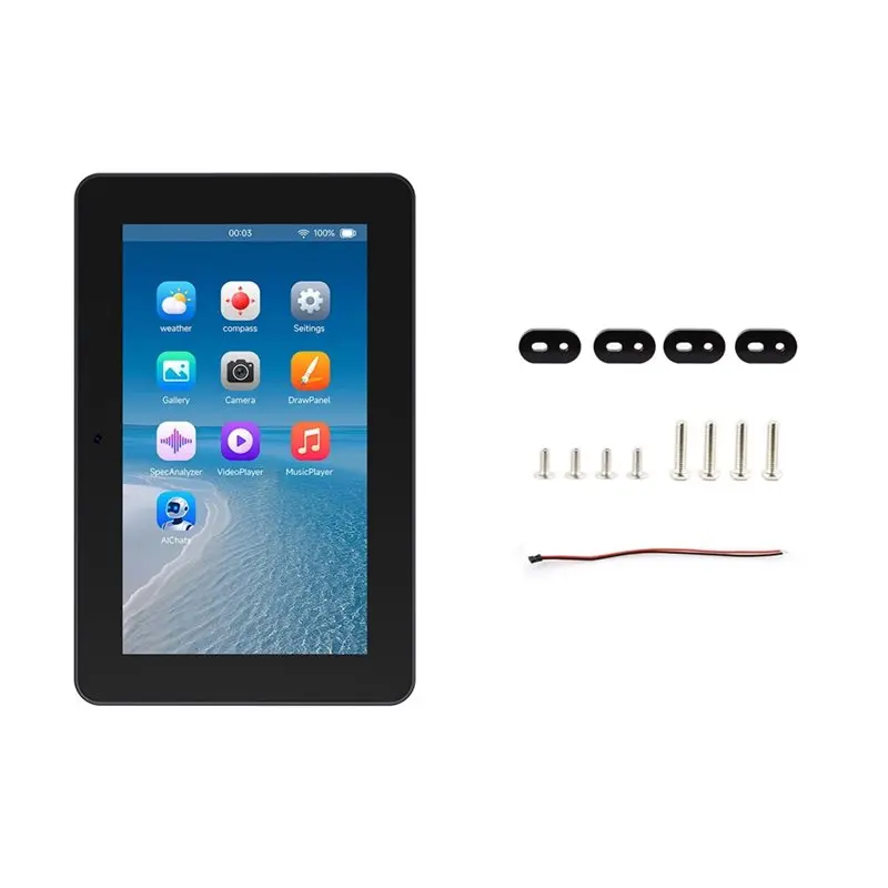AS95-7Inch ESP32-P4-WIFI6 HMI All-In-One Touch Display Development Board, 720 X 1280 , With Dual Microphones And Speaker