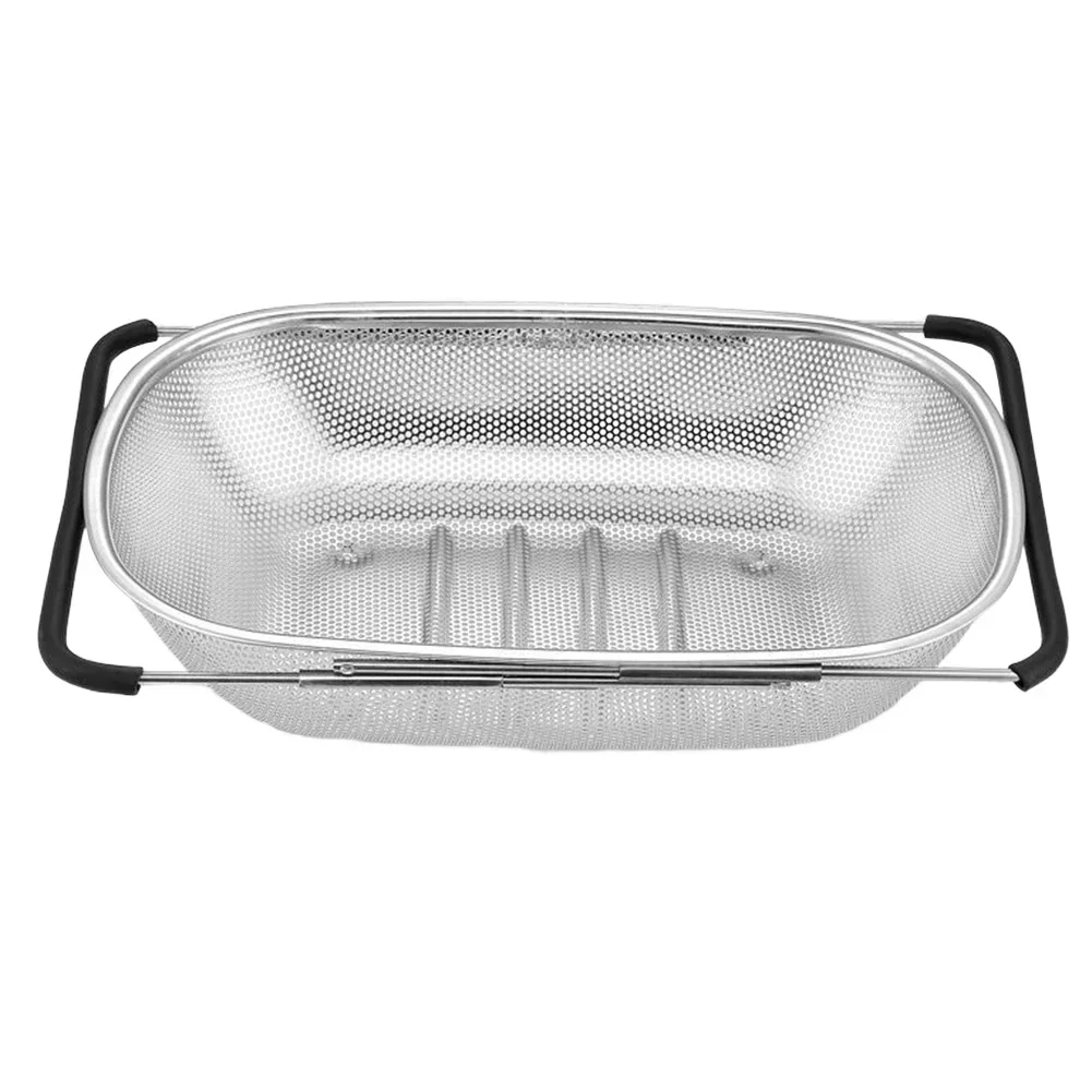 

For Cooking For Straining Over The Sink Colander Food Preparation Dishwasher-Safe Design Easy To Clean Fine Mesh Net