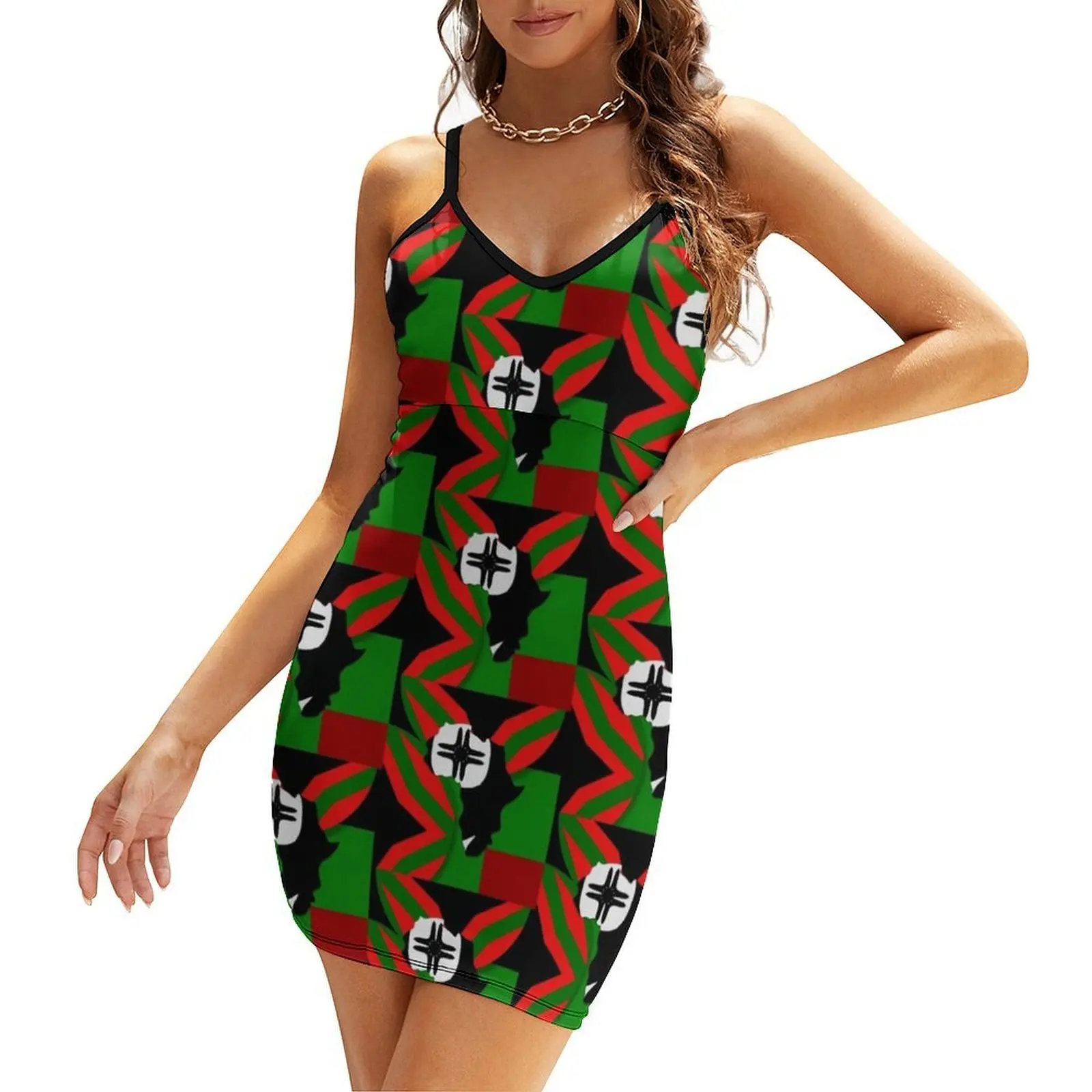 

Motherland Vibes Sling Dress dress summer Woman's evening dress women's clothing trend 2025