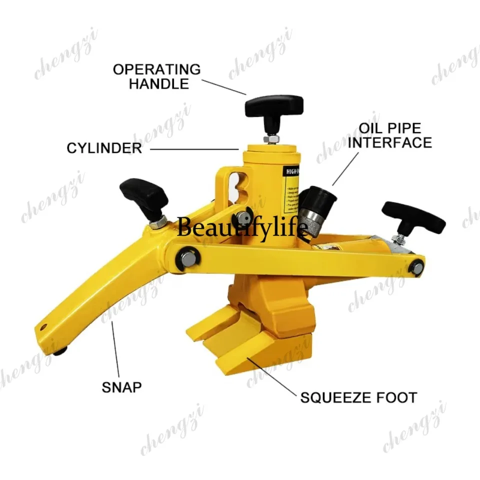 81 Loader Tire Bead Breaker Pneumatic Portable Demounting Machine Forklift Wheel Removal Tool Automotive Repair Equipment