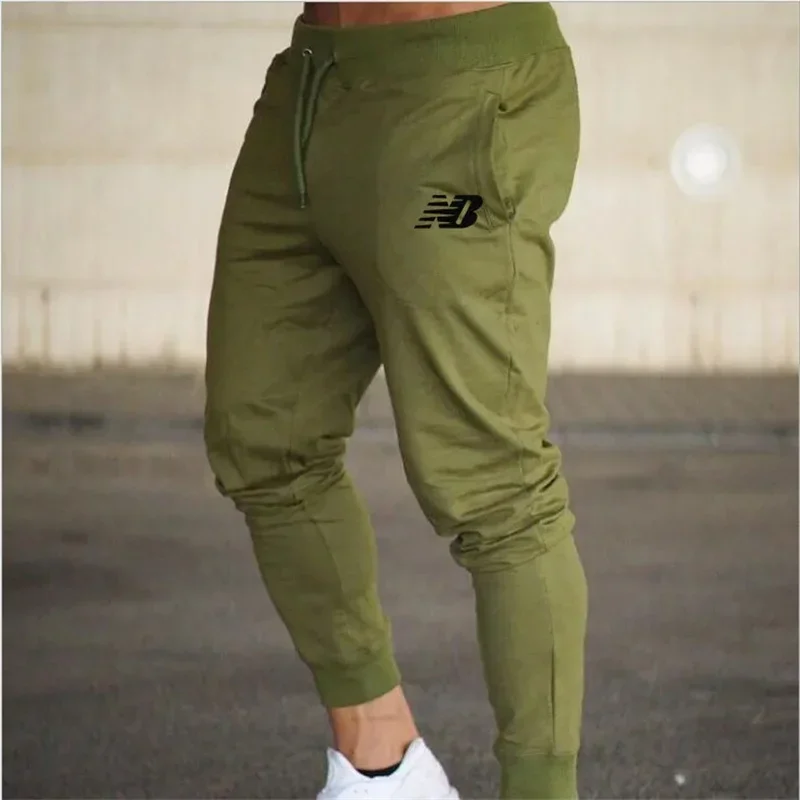 2024 Men\'s high quality sports pants jogging pants Fitness sports pants Spring and autumn fashion running casual sports pants