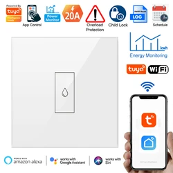 EU WiFi Boiler Water Heater Switch Tuya Smart Life App Remote Control Timer Power Monitor Overload Protection Works with Alexa