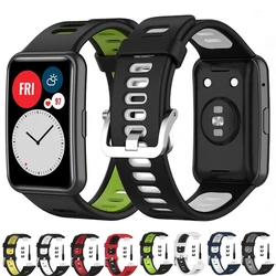 Bracelet de rechange en silicone pour montre Huawei, ceinture de bracelet, convient à la montre intelligente d'origine, accessoires Correa, nouveau