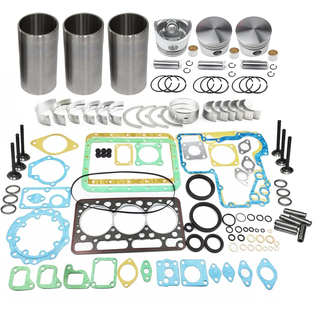 Overhaul Rebuild Kit for Kubota D950 Engine B1550 B1750 B7200 B8200 B9200 F2100