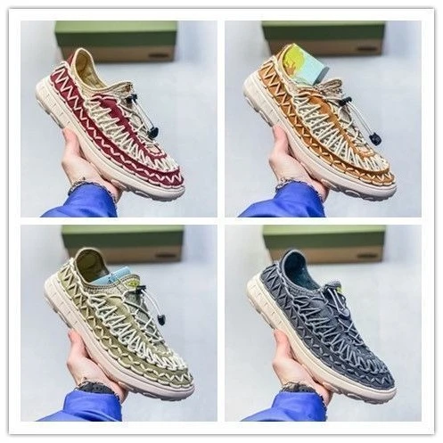 

Новые летние дышащие плетеные уличные сандалии KN премиум-класса унисекс для пляжа и походов