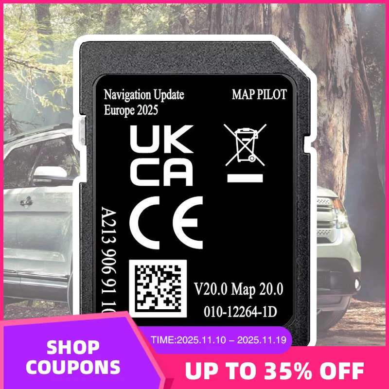 

for Mercedes GLC C E V X-class Car Garmin SD Card Europe Maps Polit V20 Cost Factroy OEM A2139069110 GPS Navigation