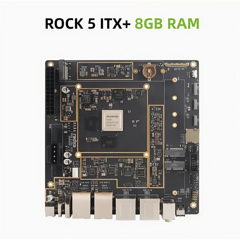 Radxa ROCK 5 ITX+ RK3588 CPU Octa-core Mini-ITX motherboard LPDDR5 8K
