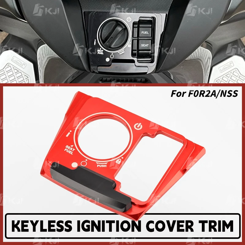 For Honda NSS FORZA 350/300/250/150/125 Electric Door Lock Cover Ignition Key Trim Cap Accessories Parts