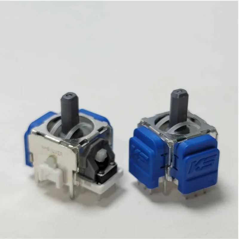 10pcs K-SILVER JS13 PRO TMR Electromagnetic Joystick Anti-Drift for PS5 Replacement Parts Tunnel Magnetic Resistance Joystick