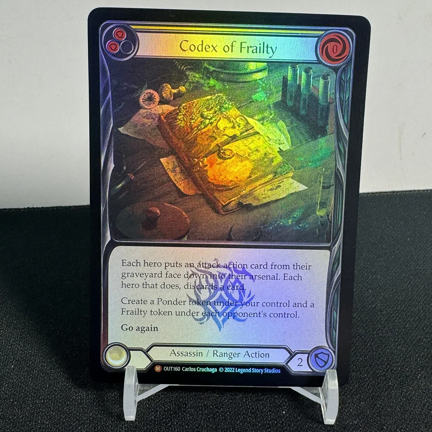 FAB FOIL 2 PROXY Rainbow Foil Flesh and Blood Proxies TCG Game Cards Crown of Dominion Dynasty DTD Diadem of Dreamstate