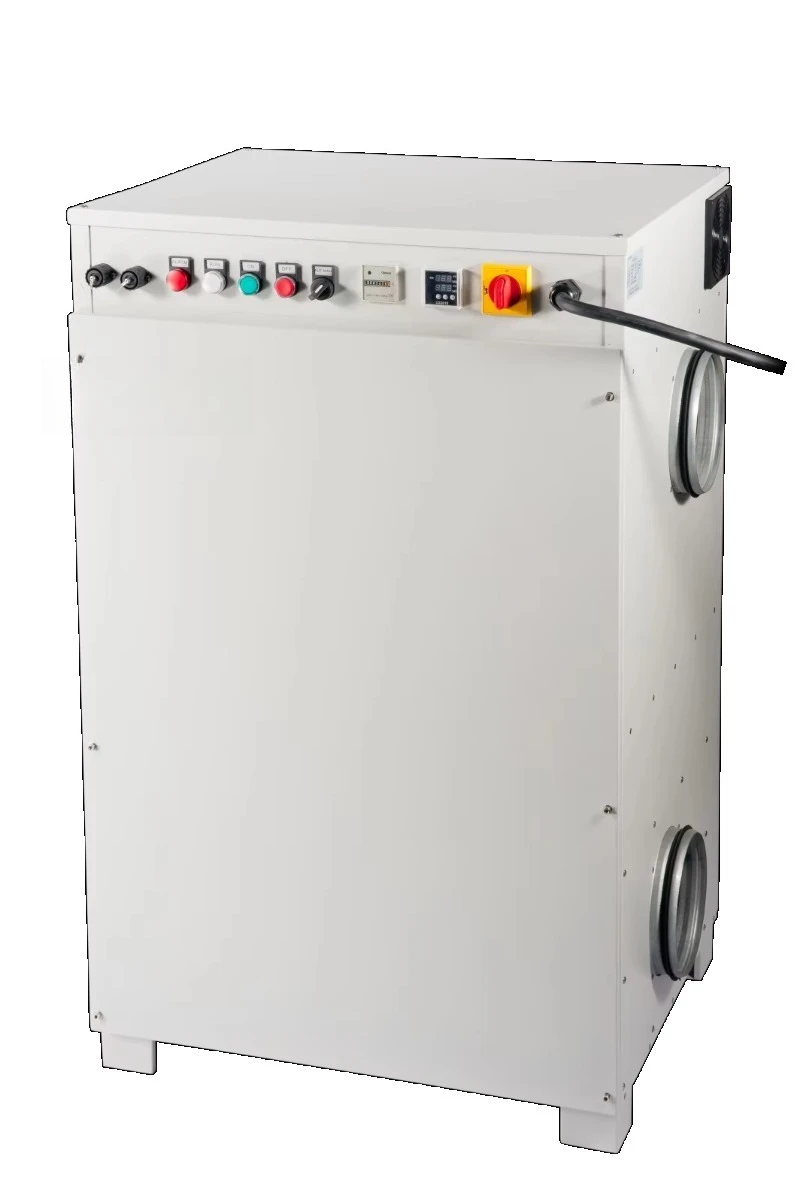 YAKE 10L/H Industrial Dehumidifier Desiccant Rotary Dehumidifier for test Paper Laboratory