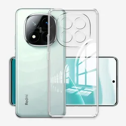For Redmi Note 14 Pro Case Soft Silicone TPU Phone Case For Redmi Note 14 Pro Plus 5G Clear Shockproof Back Cover Bumper Coque