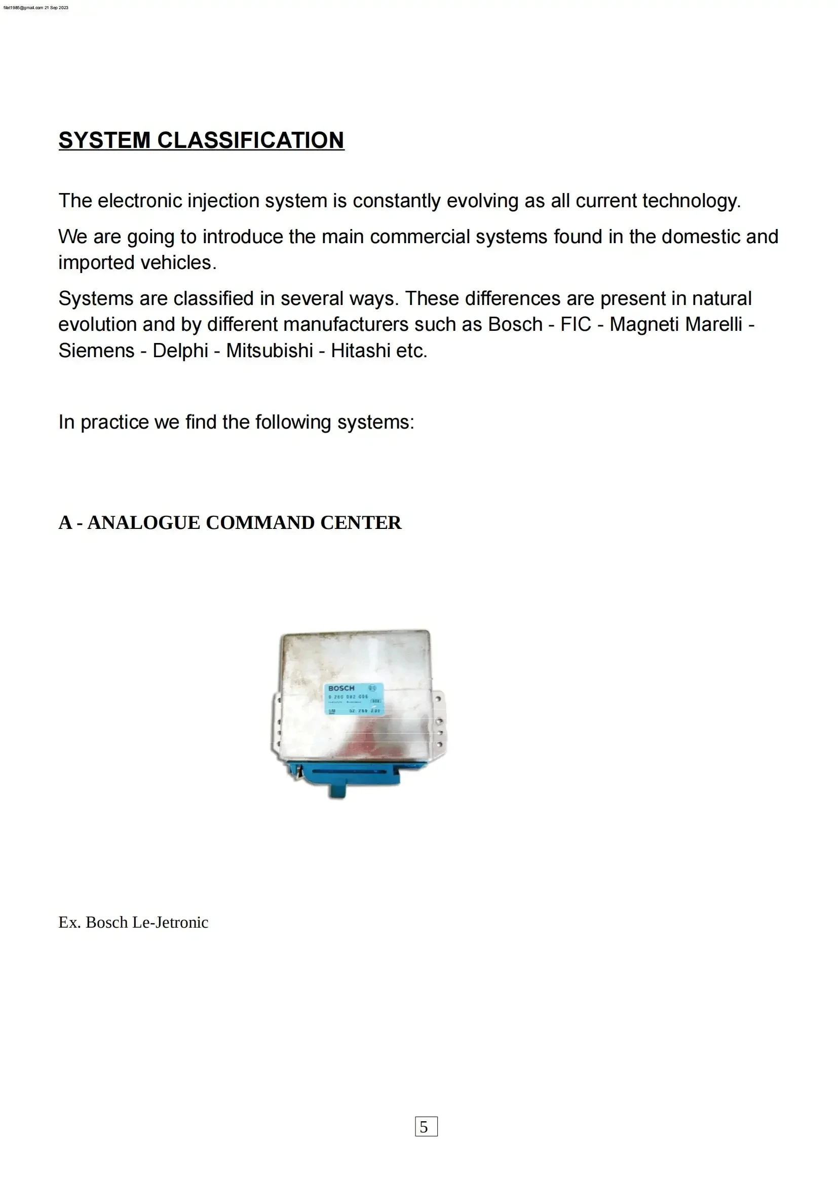 Ecu Repair Course Book Study Guide For New Beginner Include OBJECTIVE OF THE SYSTEM DIGITAL CENTRAL ANALYZE WAVE FORM EPROM TE