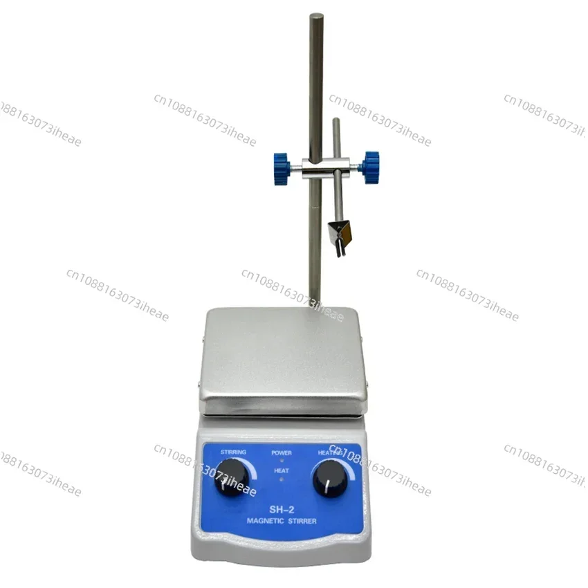 SH-2 Magnetic Hot Plate Stirrer 110V/220V, 0-1600r/min, 500ml, Adjustable Lab Equipment for Health Science