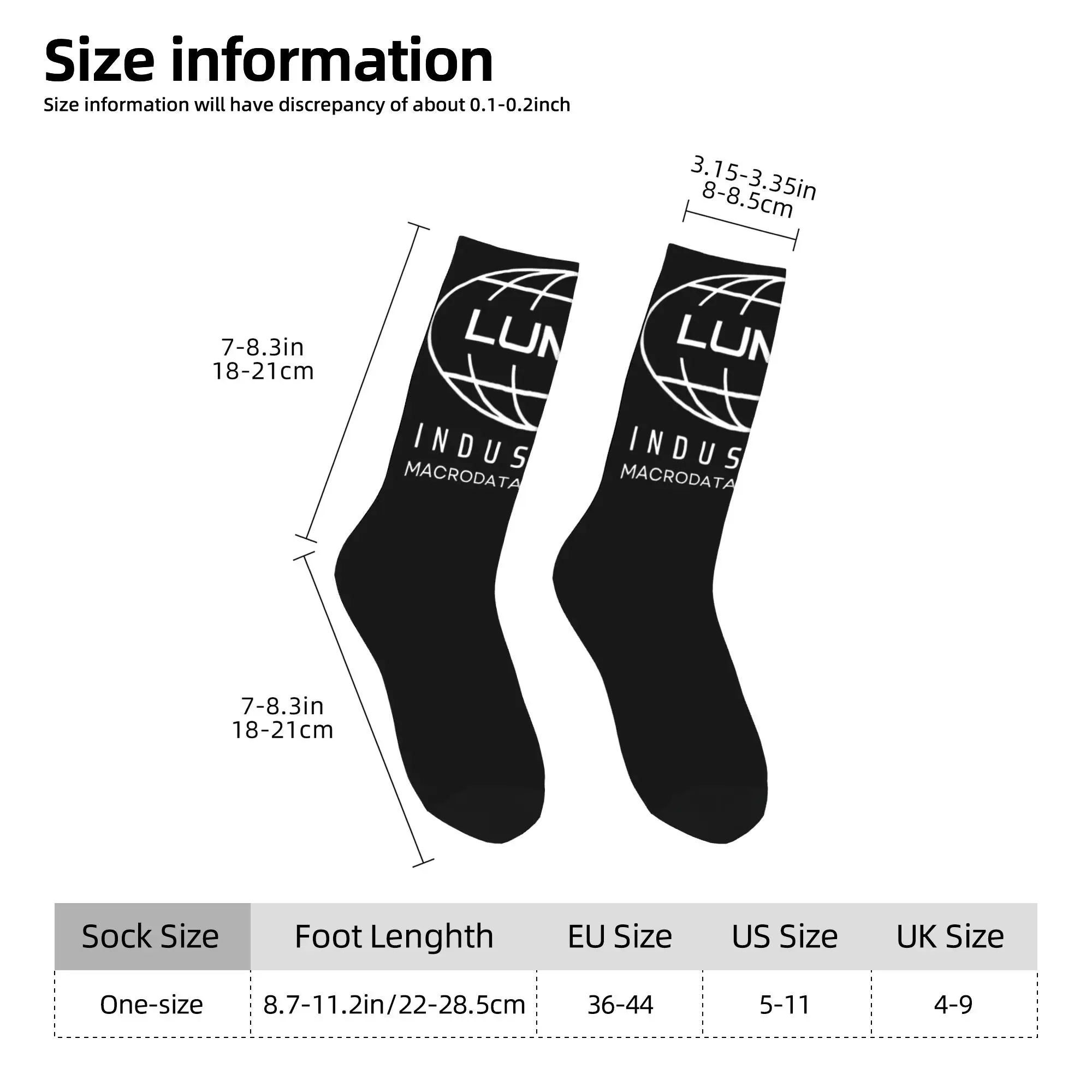 Lumon Macrodata Refinement Theme Design Dress Socks Merch for Sports Wear Cozy  Printed Socks