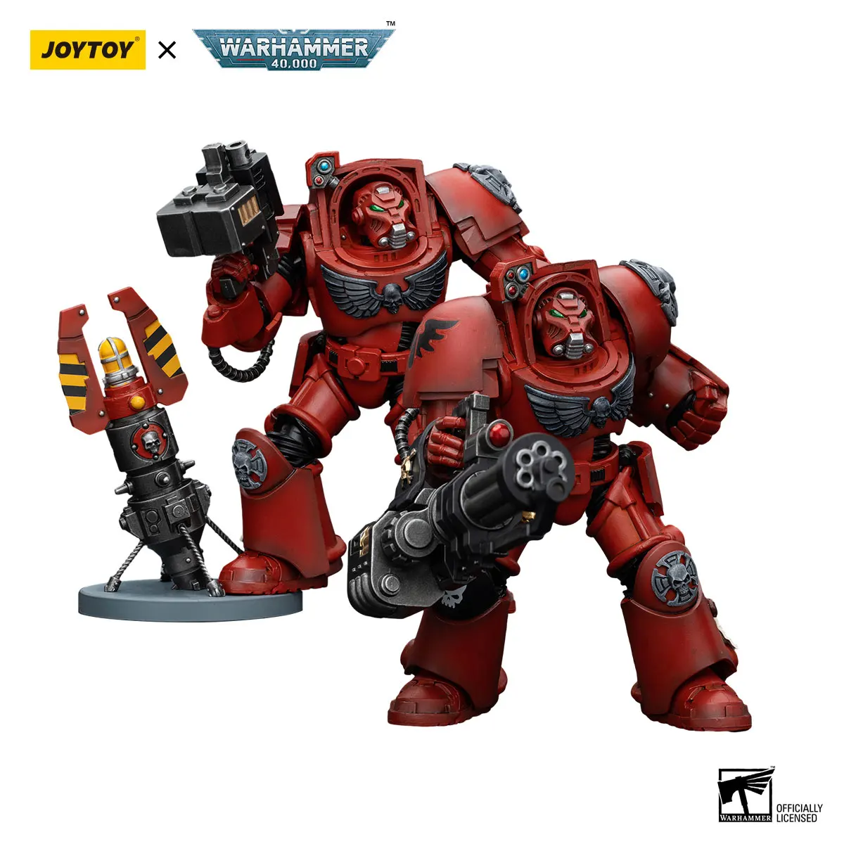 

[pre-order] Joytoy 1/18 Warhammer 40K Blood Angels Terminator Squad Anime Model Toy Gift Free Shipping Collect Action Figures