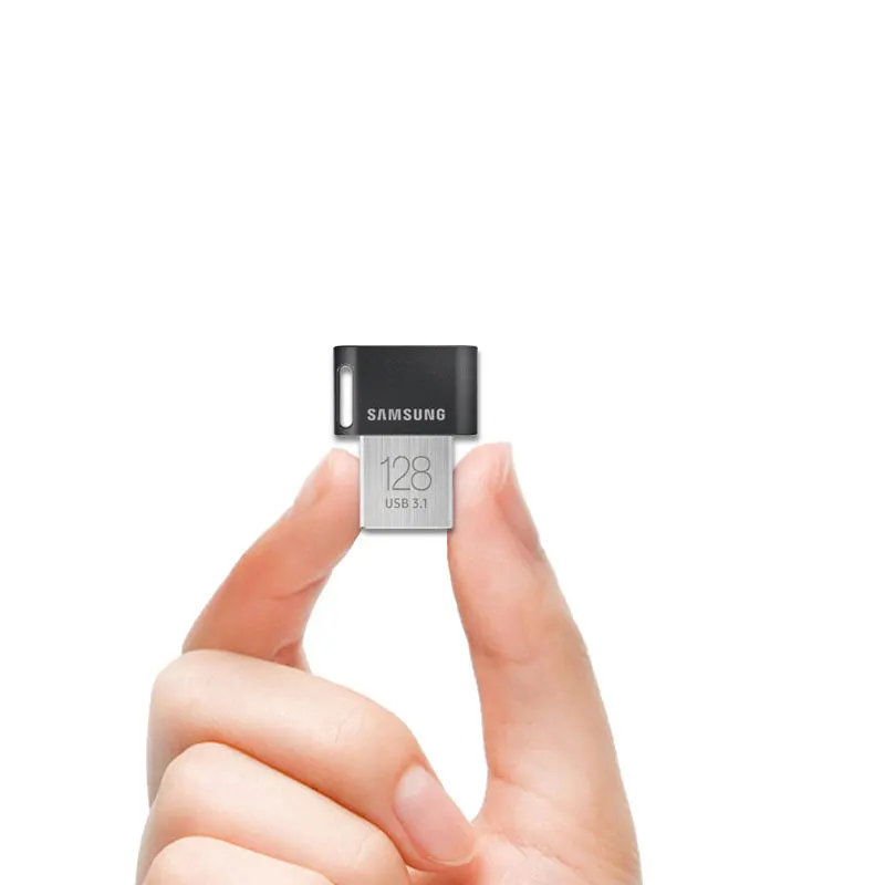 SAMSUNG Original USB3.1 Flash Drive FIT Plus 128G 256G 512GB 400 MB/s Mini Pen Drive de alta velocidad 64G Velocidad de lectura de hasta 300 MB/s