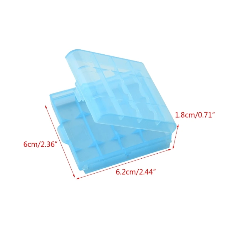 10 Miếng Pin Đựng Pin Hộp AA/AAA Cell Pin Bảo Quản Hộp Nhựa Pin Dropshipping