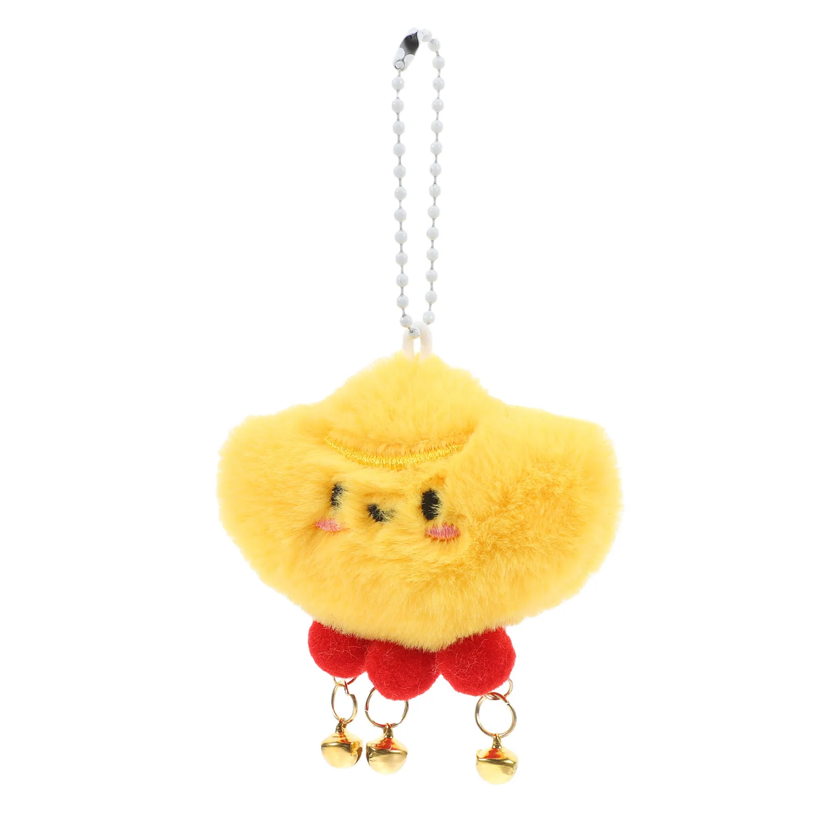 

Милый брелок-подвеска в виде слитка, мягкая подвеска для рюкзака, пищащий плюшевый аксессуар для сумки, очаровательное украшение для сумки