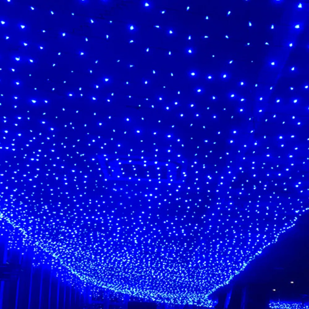 DMX512 LED Star Stage Backdrop 20x10FT LED Star Curtain Background Starry Sky