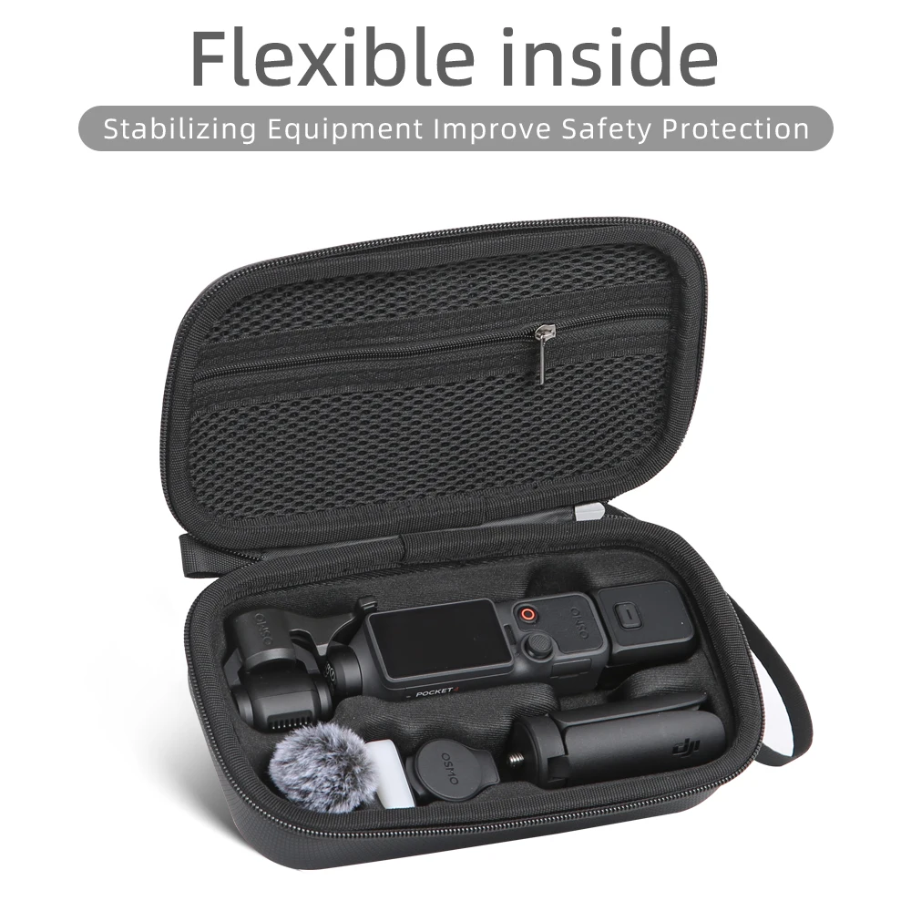 Tragbare Schutztasche für DJI OSMO Pocket 4 Gimbal-Kamera, wasserdichte Hartschale, Reise-Organizer, Zubehör – Detail 5