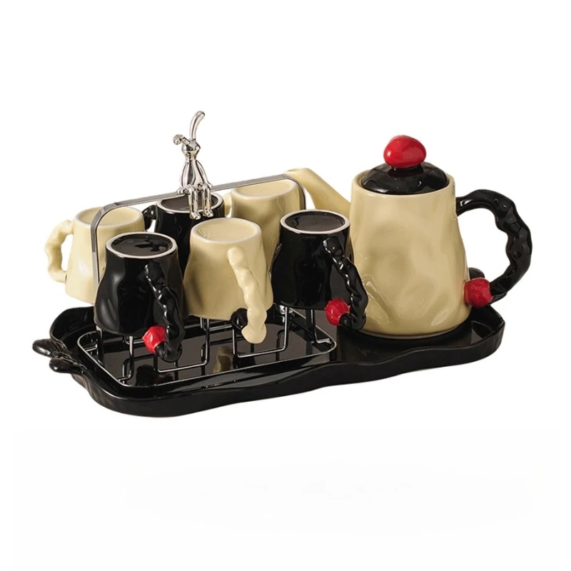 tasse-a-eau-en-ceramique-ensemble-domestique-theiere-legere-luxe-salon-mariage-pendaison-de-cremaillere-cadeau-d'anniversaire